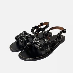 Coach Leather Sandal